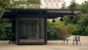Pavillon modulable - Kiosque for Emerige, Ronan & Erwan Bouroullec, 2015