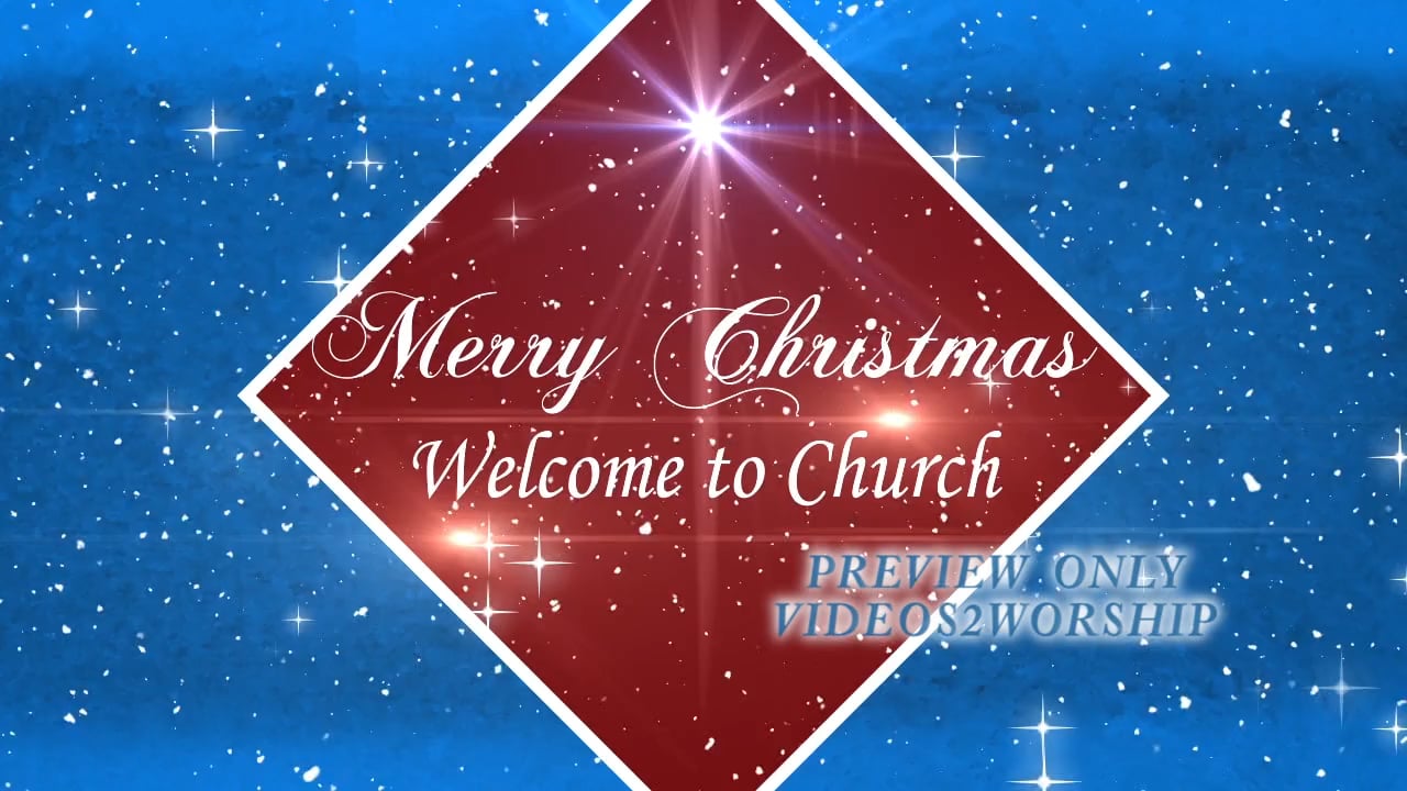Merry Christmas Welcome Background Videos2Worship on Vimeo