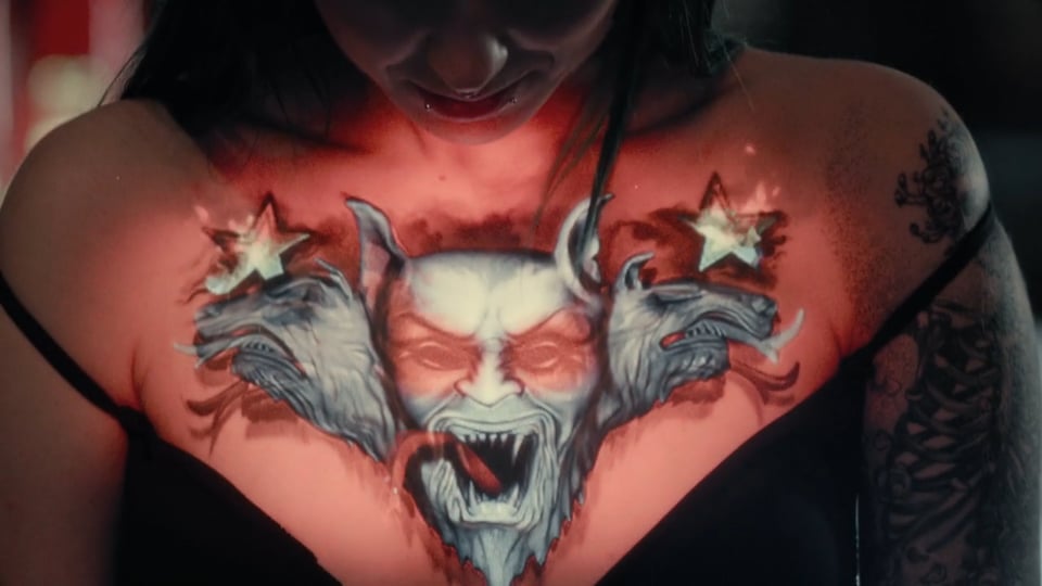 Ink Mapping: Video Mapping Projection on Tattoos, di Oskar & Gaspar
