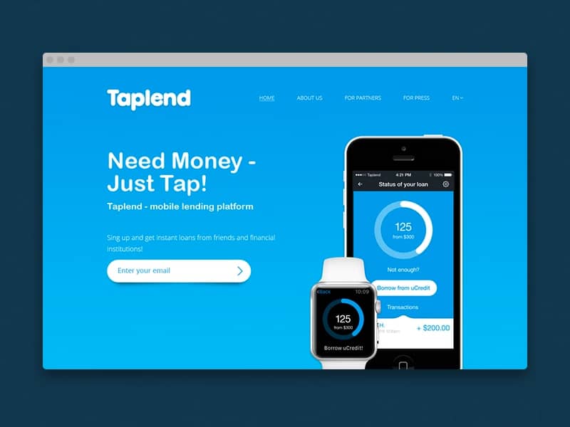 Taplend on Vimeo