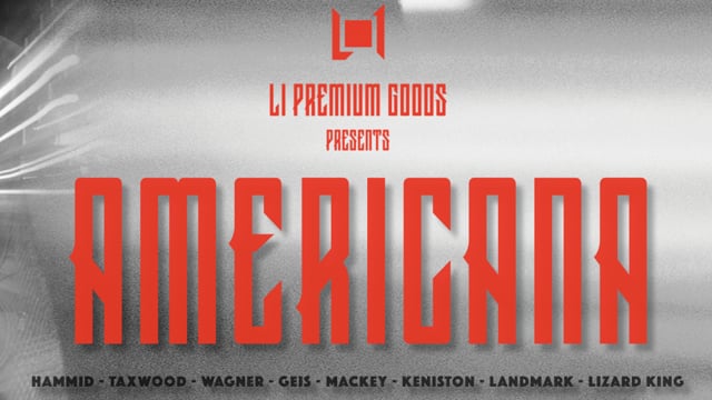 L1 Premium Goods Presents Americana from L1 PREMIUM GOODS