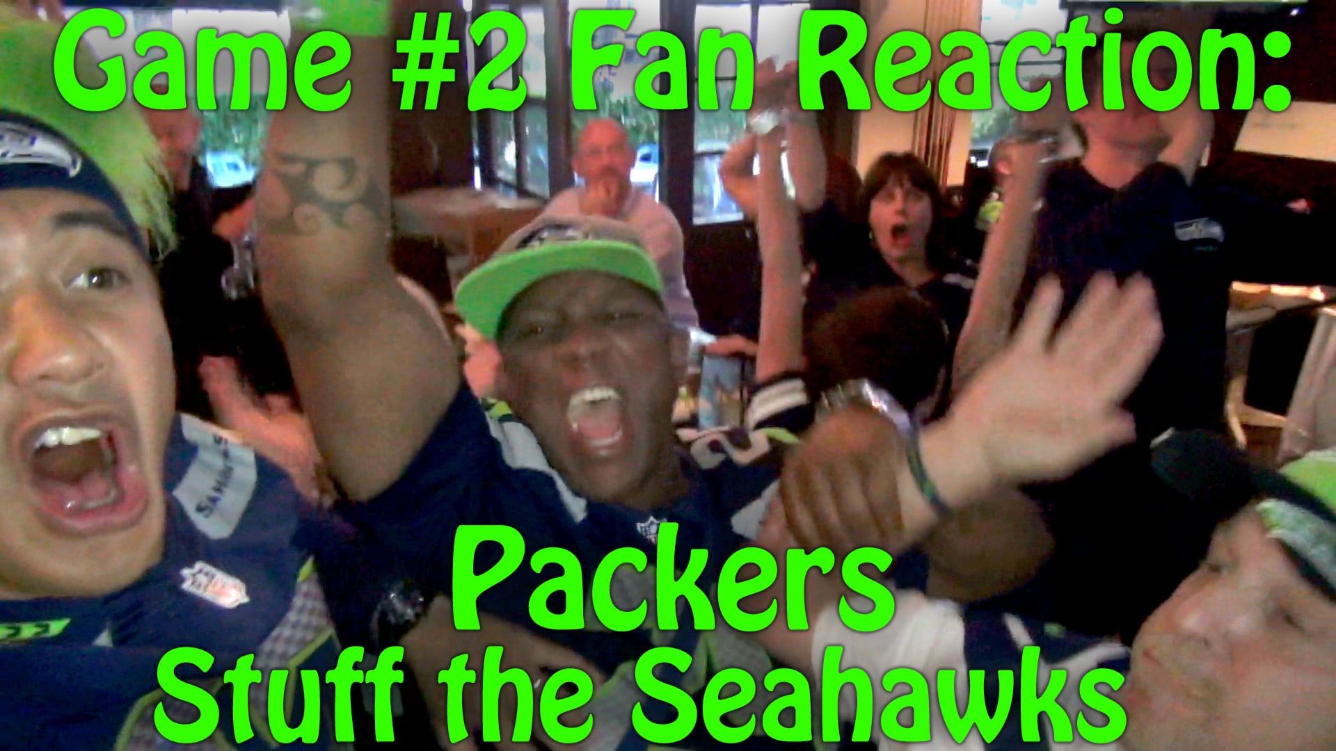 Fan Reaction: Seahawks vs. Patriots, upset win - 31-24! (NorbCam Selfie  View) on Vimeo