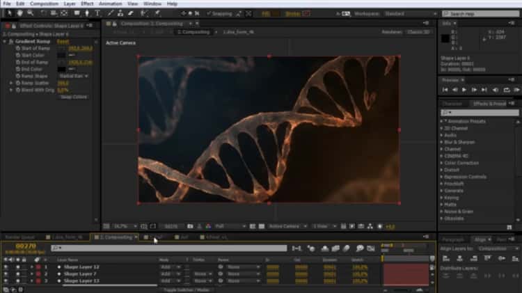 Видеоурок По Cinema 4d : Создание ДНК Спирали При Помощи Metaballs.