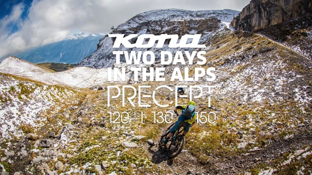 Two Days in the Alps – Kona Precept from Kona Bikes