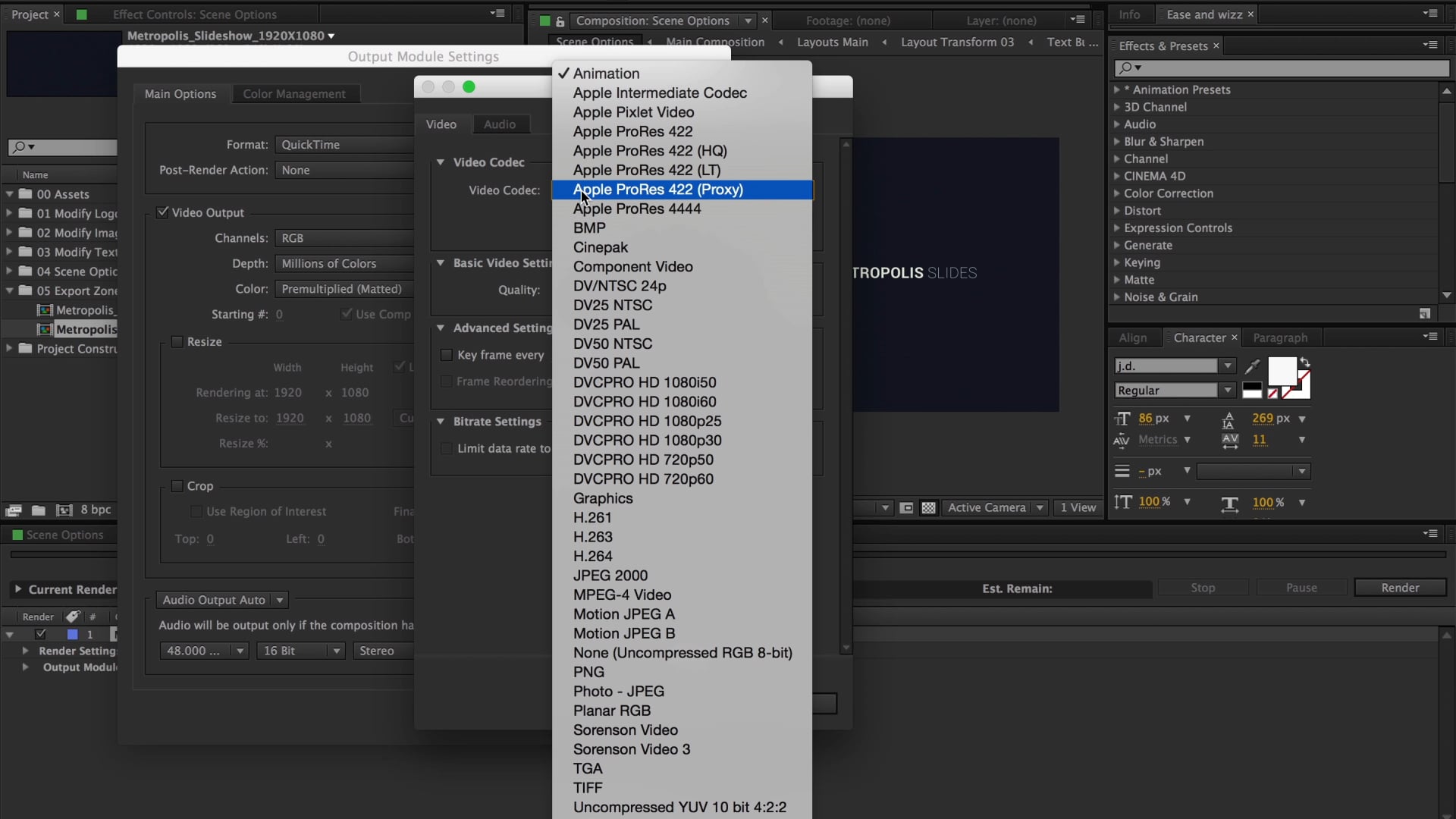 After Effects: Rendering Your Project on Vimeo