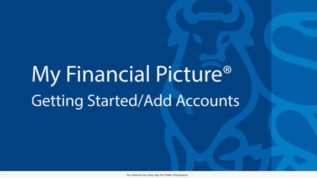 04 Getting Started / Add Accounts
