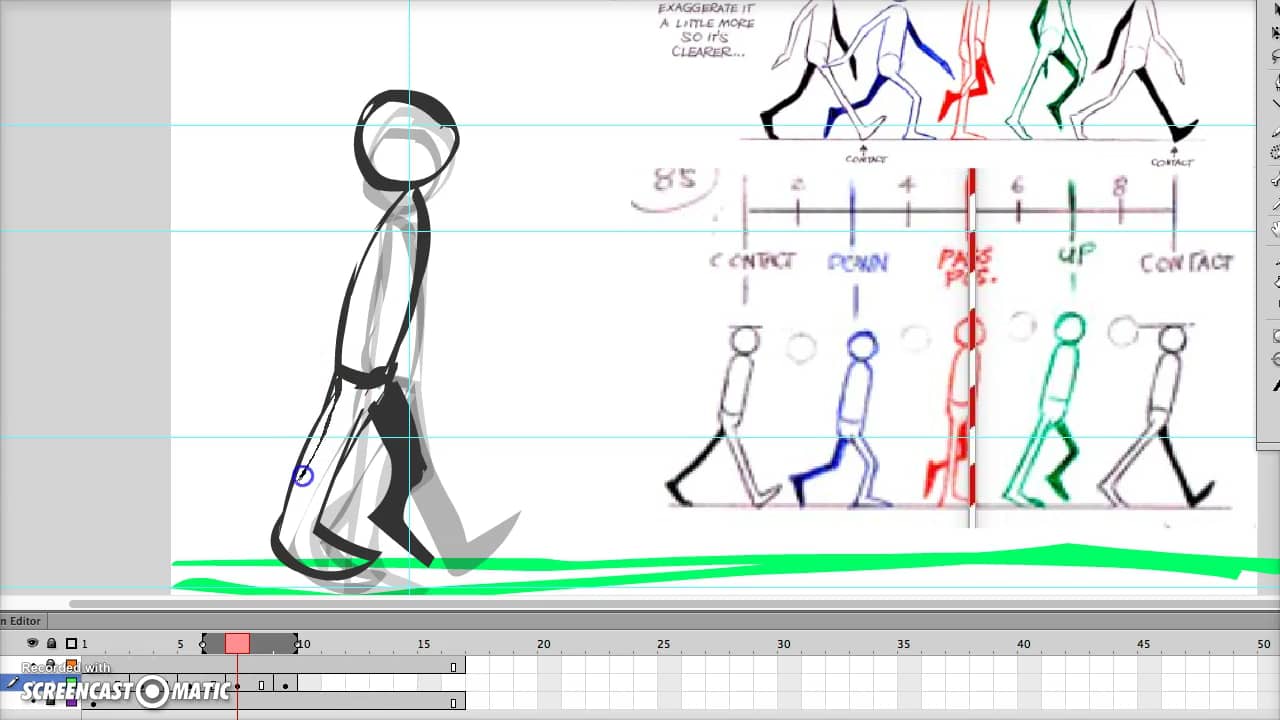 How To animate a Walk Cycle part on Vimeo