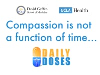 Daily Doses: Compassion is not a function of time...
