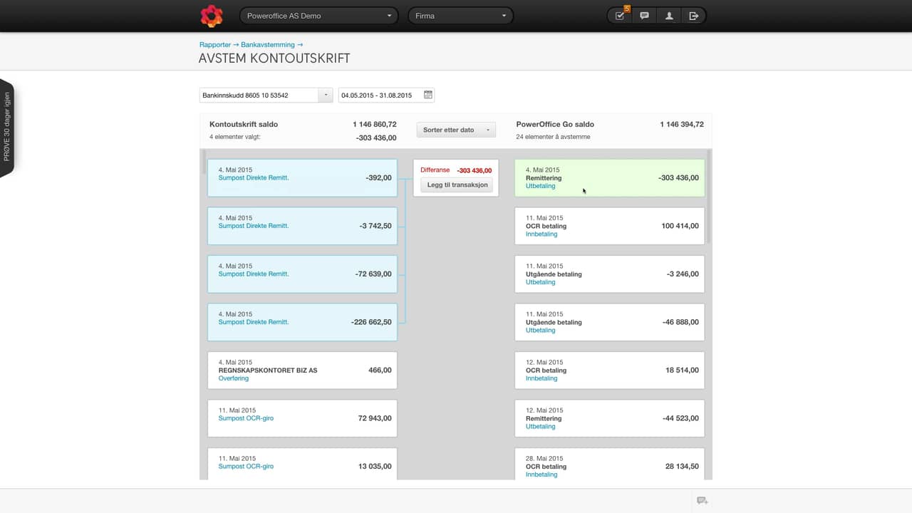 Poweroffice go bankavstemming on vimeo