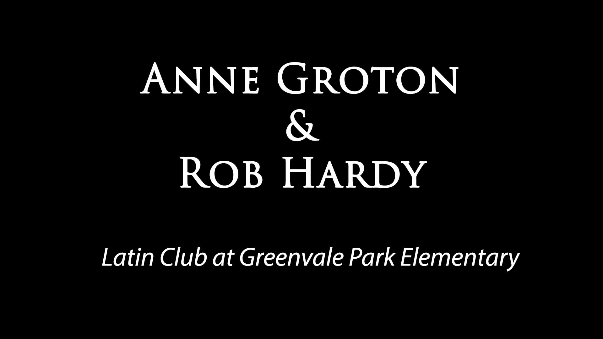 Anne Groton & Rob Hardy, Latin Class, Broadening the Bridge, 2015