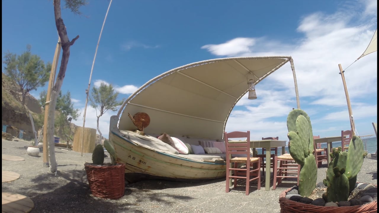 Aegialos Beach Bar | Santorini 2015