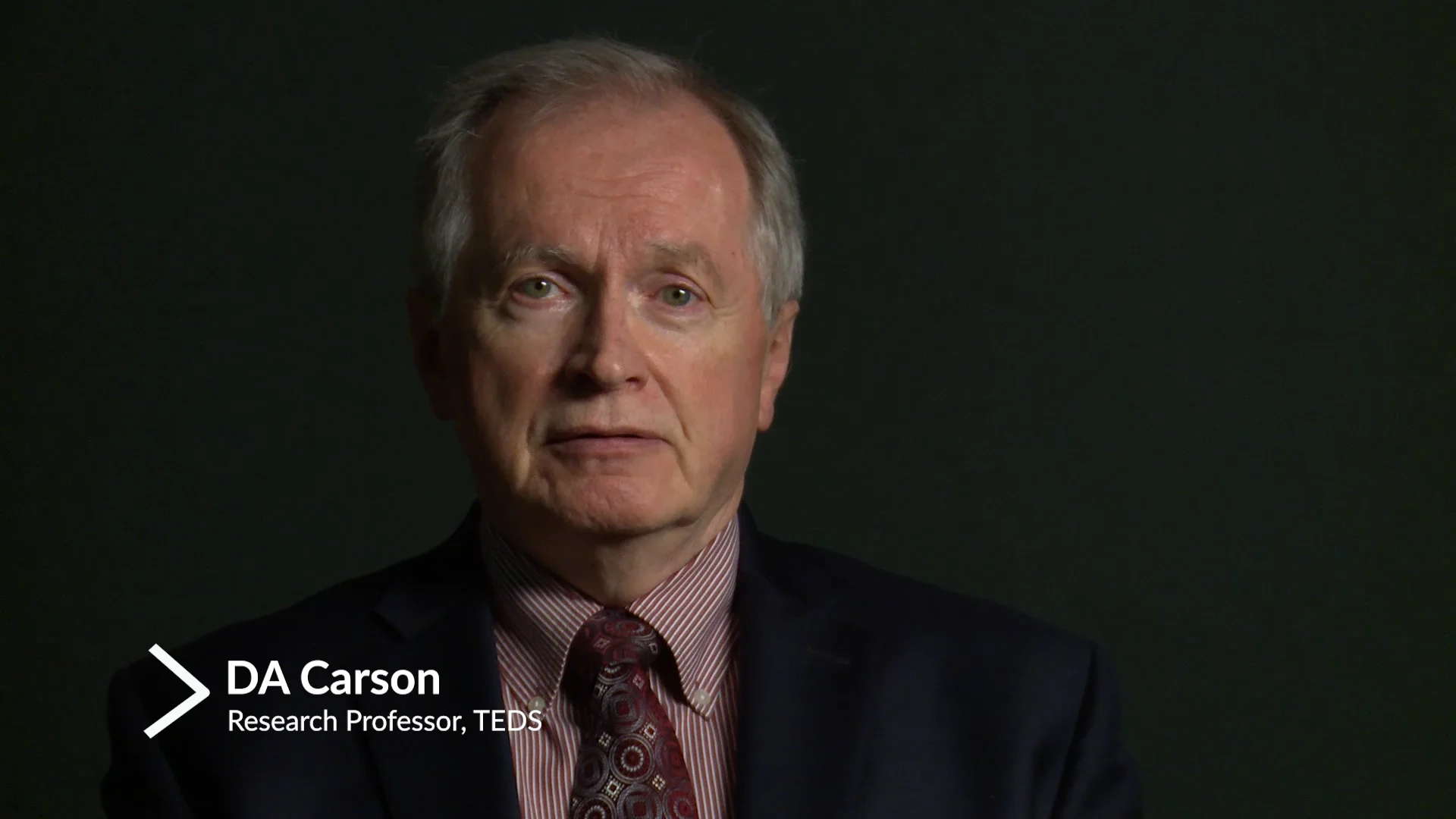 Life Change Through Scripture Meditation : D.A. Carson on Vimeo