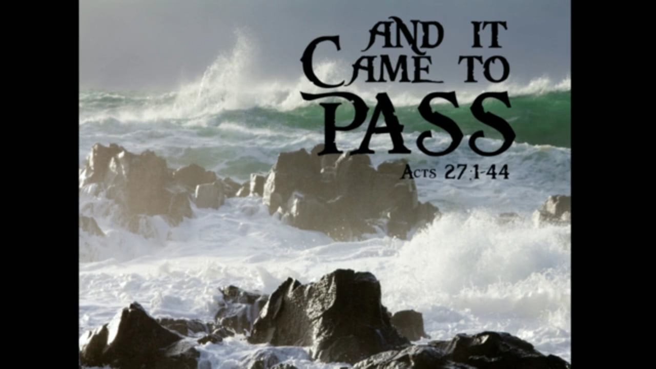 And It Came to Pass (Steve Higginbotham)