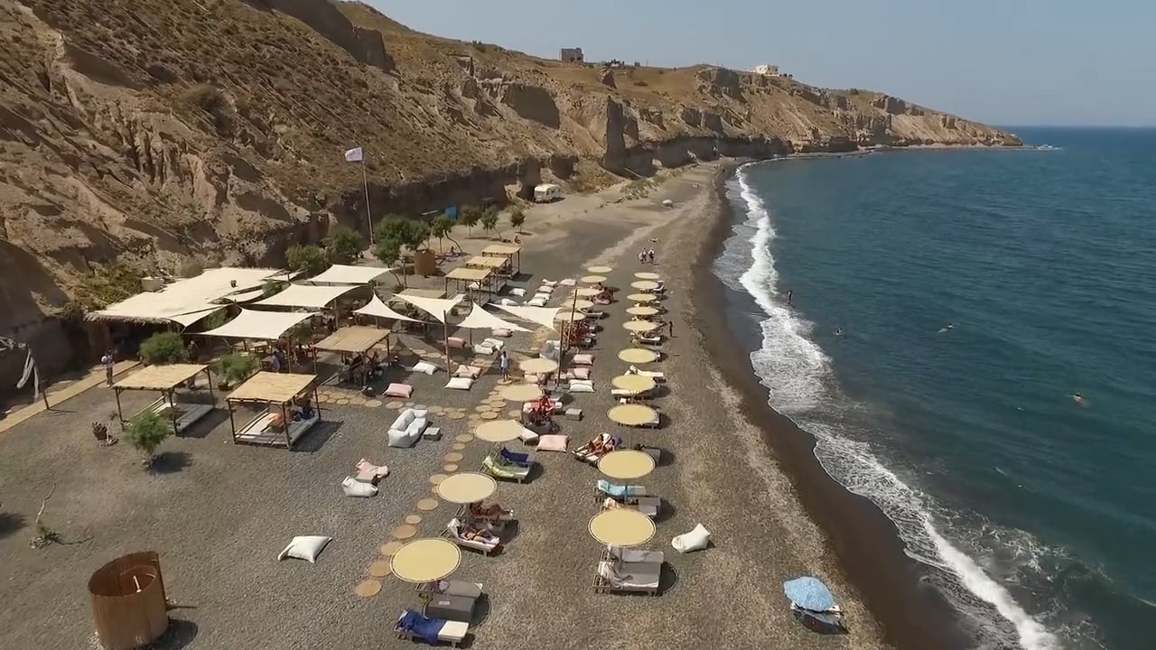 Aegialos Beach Bar | Santorini 2015