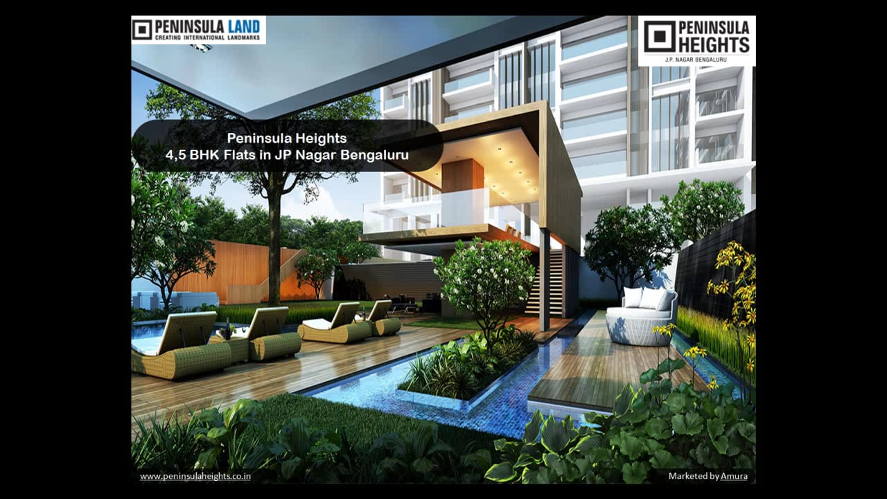Peninsula Heights Luxury Apartments in JP Nagar Bengaluru on Vimeo