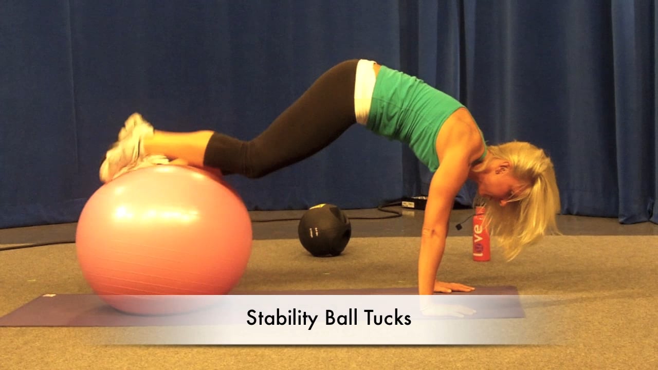 Stability Ball Tucks on Vimeo