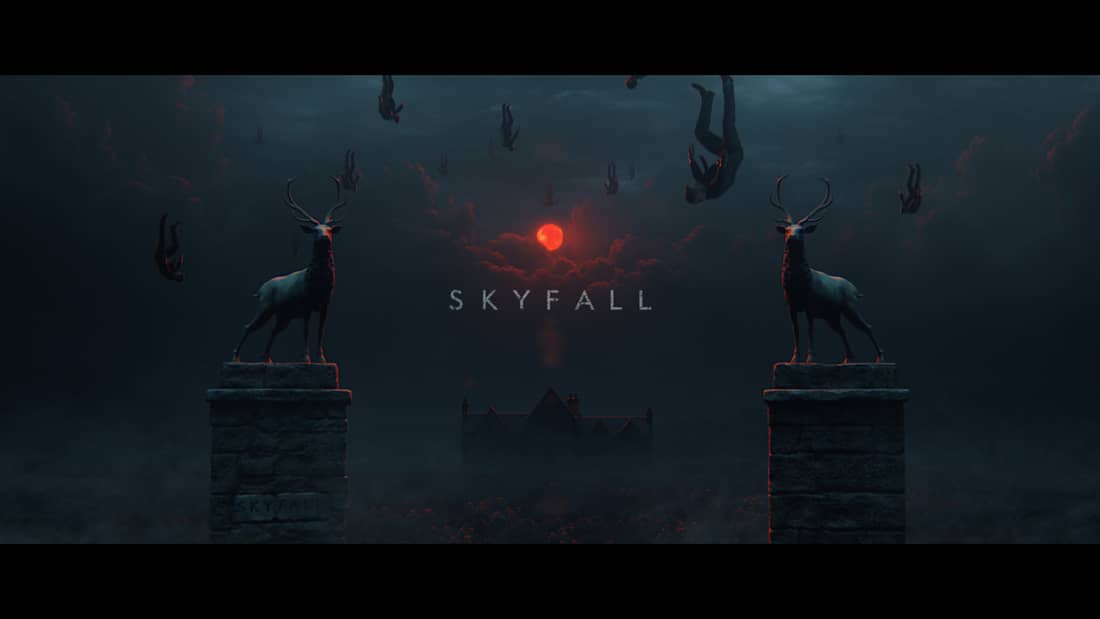 Found this amazing video on Vimeo "Homage to Skyfall title sequence"