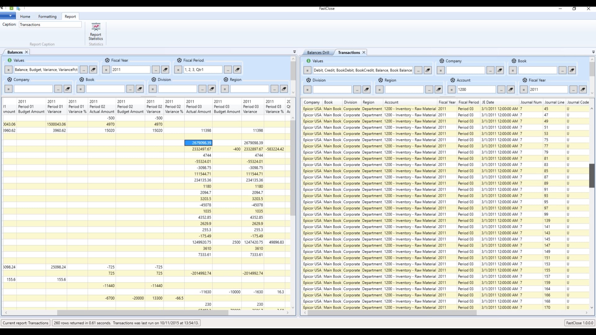 FastClose for Epicor