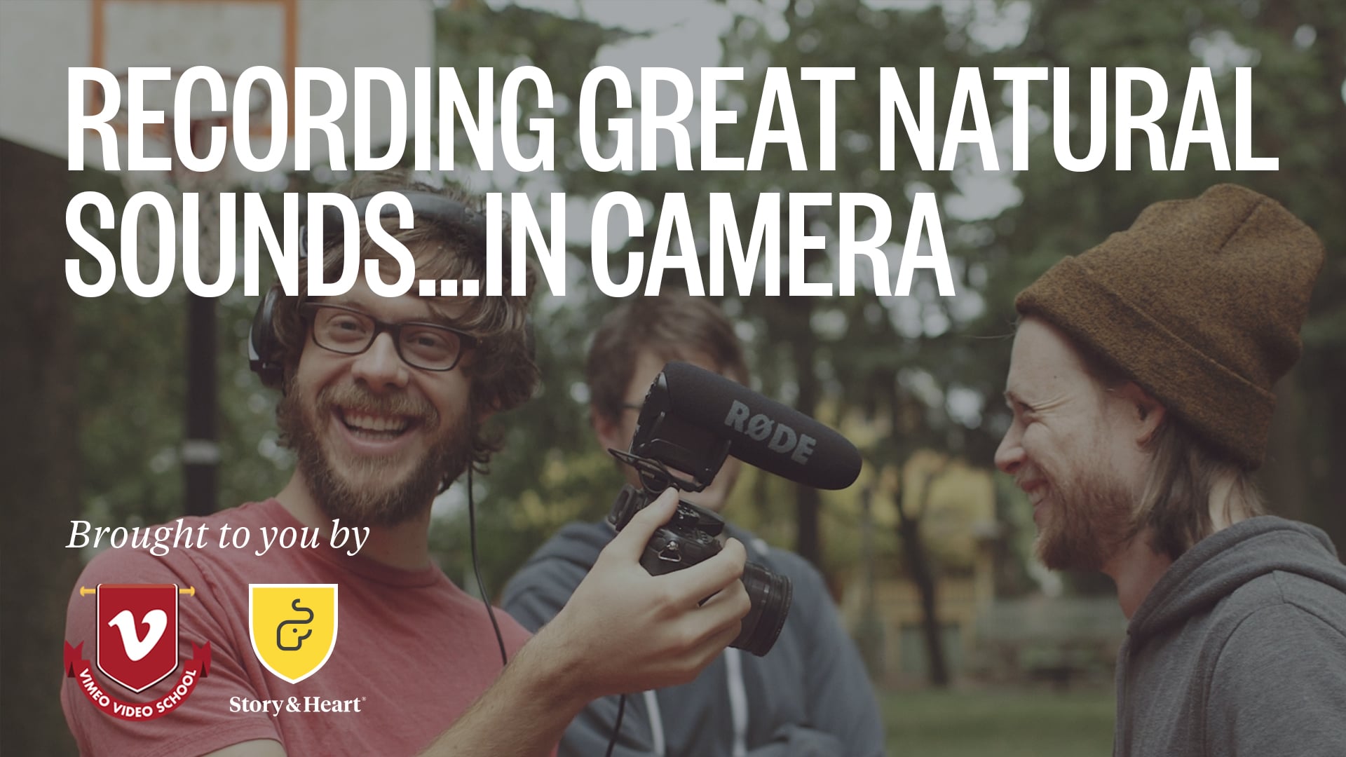 Recording Great Natural Sounds...In Camera