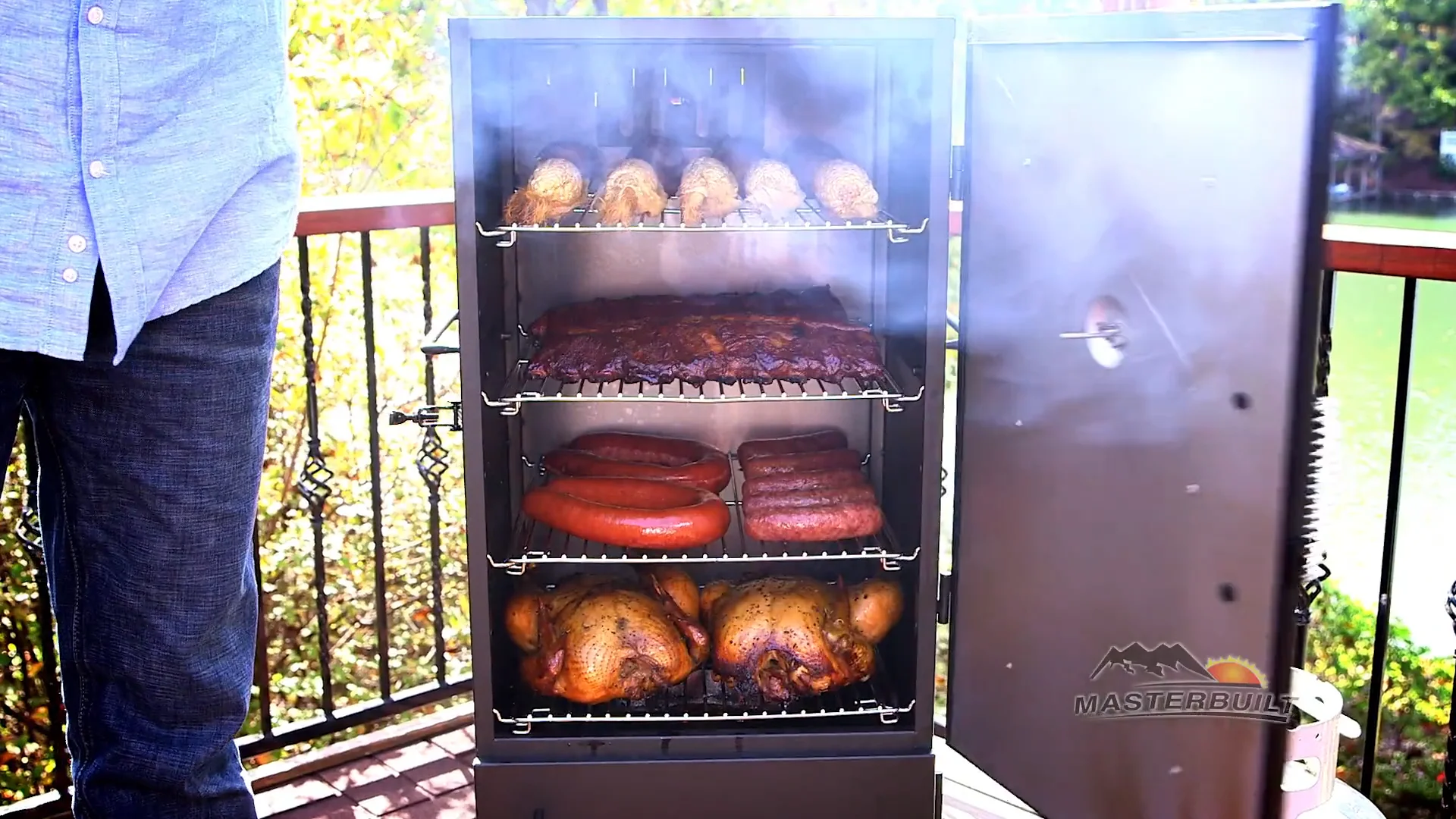 Propane Smoker, 44-In.