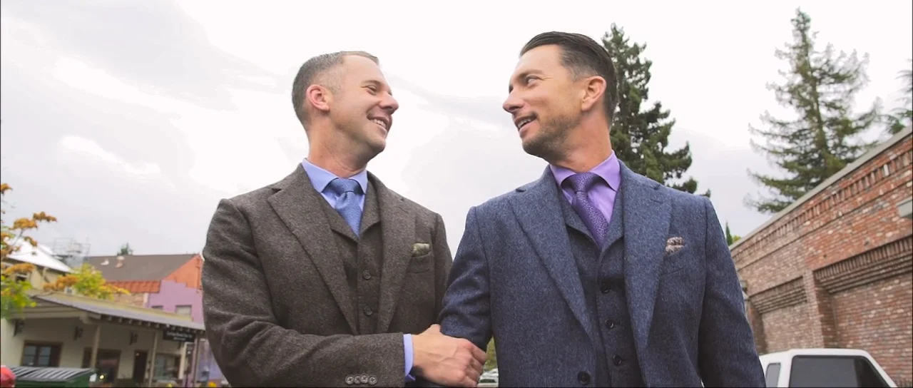 Chris & Andrew wedding film at Miners Foundry · Nevada City