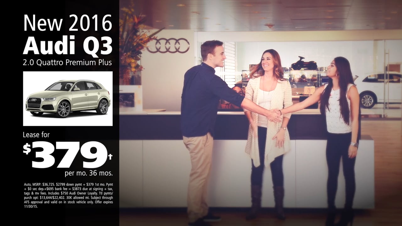 Audi Lynbrook Works November 2015 HD on Vimeo