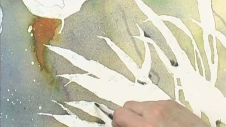 Using Watercolor Masking Fluid on Vimeo