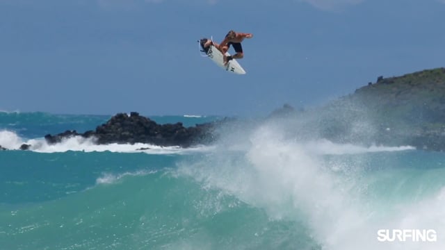 How to do an alley-oop in surfing