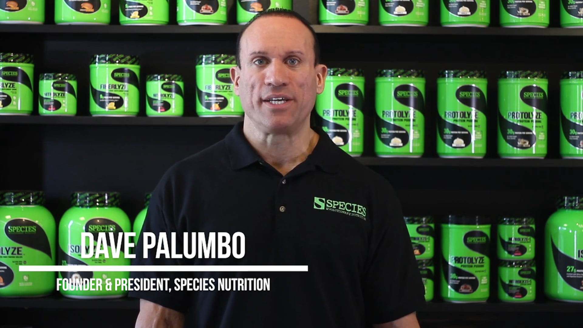 Dave Palumbo Discusses PROTOLYZE™ by SPECIES Nutrition