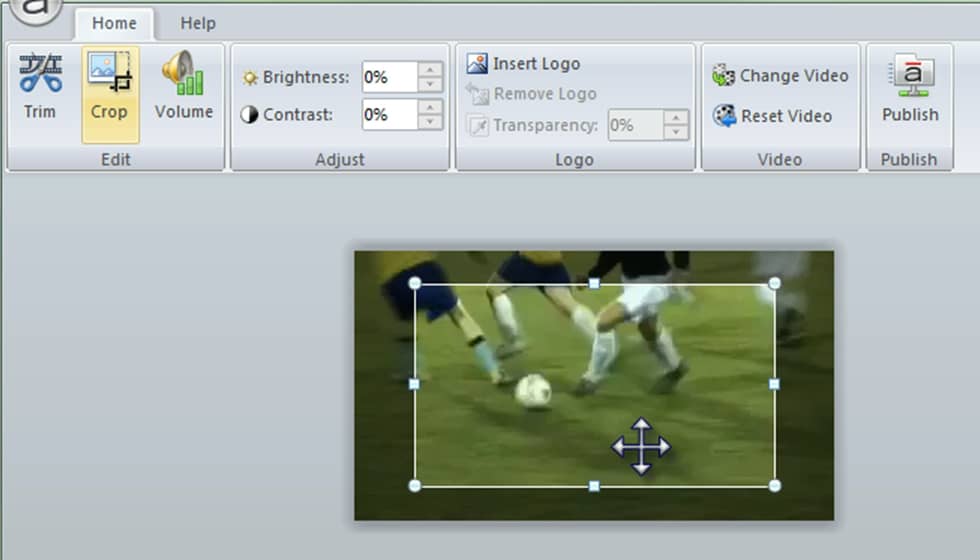 How to crop a video to the exact dimensions you want, using Articulate