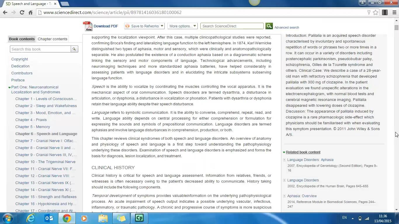 Searching within ScienceDirect ebooks and other extra features on Vimeo