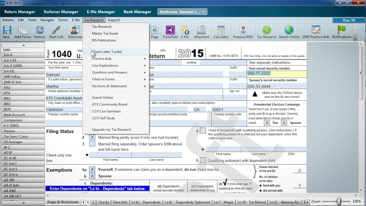 Discover ATX™ Professional Tax Preparation Software from Wolters Kluwer