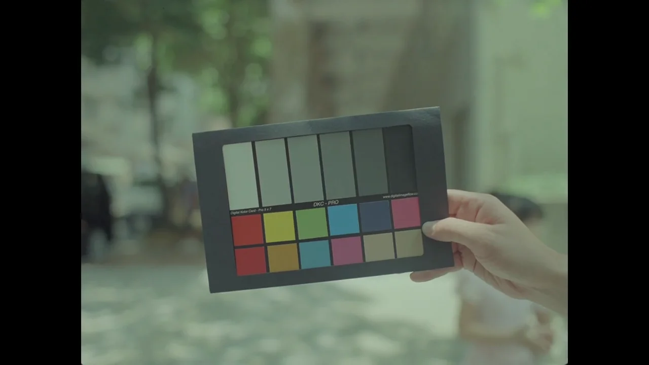 color chart on Vimeo
