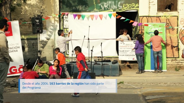Institucional Programa Quiero mi Barrio MINVU RM