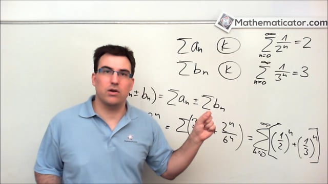 5. Aritmetika řad - aneb jak můžeme s řadami zacházet