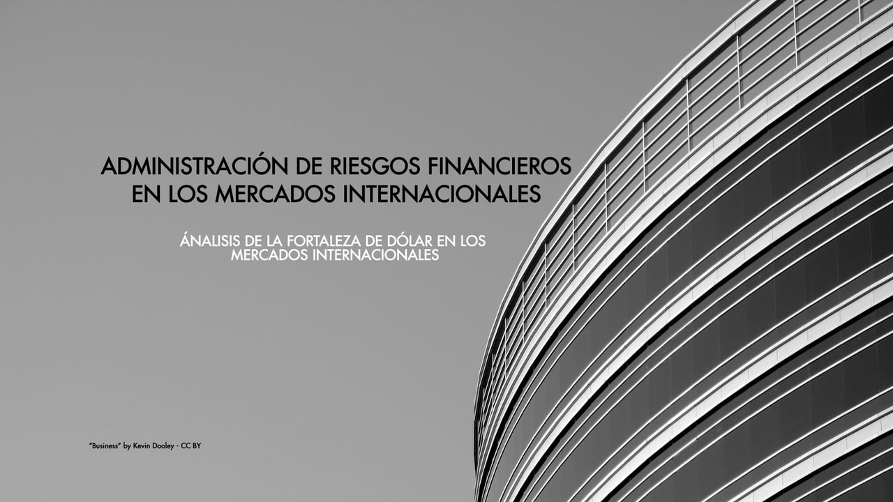CIEF Consulting Charla Magistral con Germán Fermo: Análisis de la Fortaleza del Dólar en los Mercados Internacionales