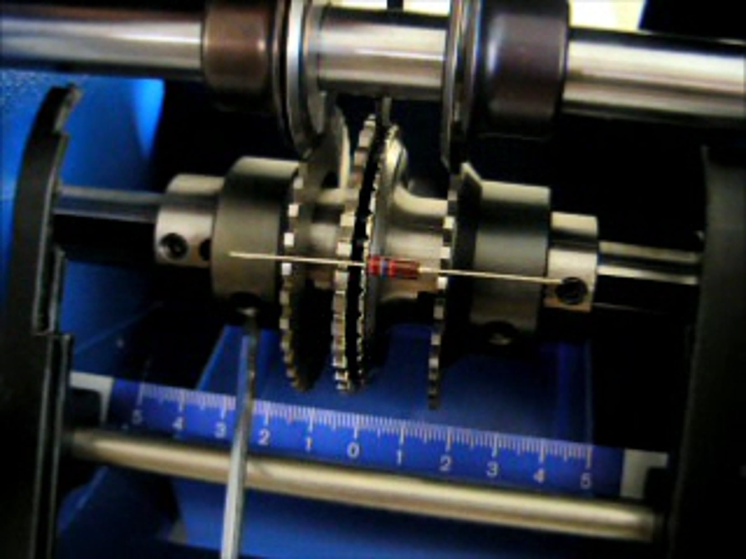 OLAMEF TP6/V - Cut and bend machine for axial components for vertical mount