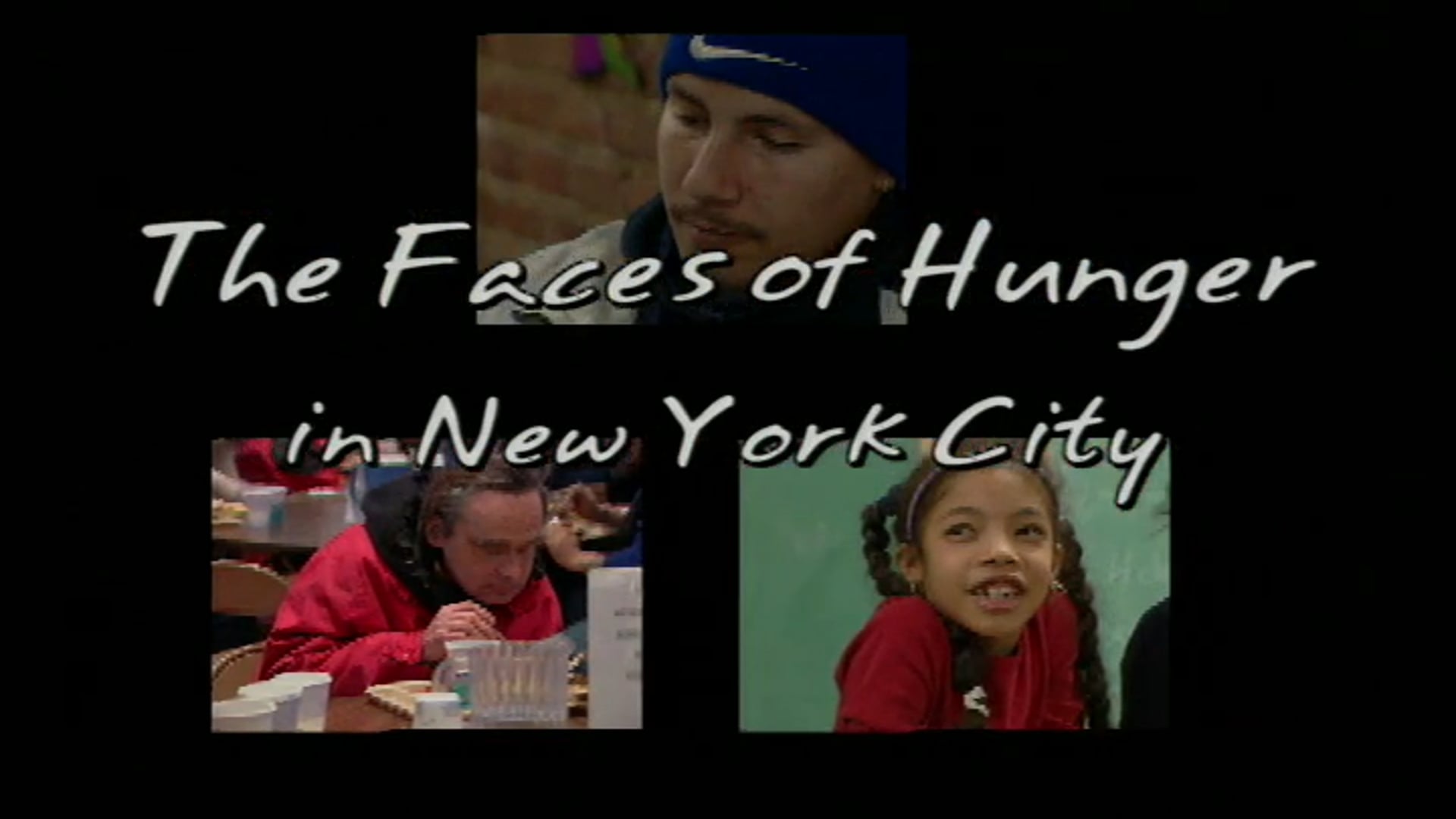 The Faces of Hunger in New York City