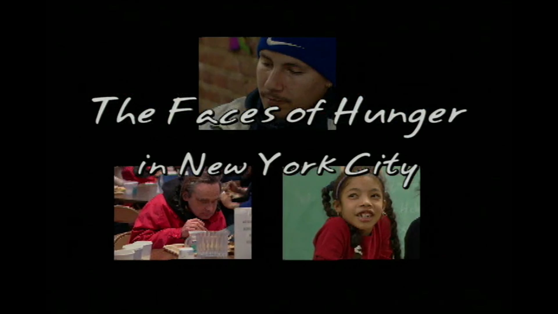 The Faces of Hunger in New York City