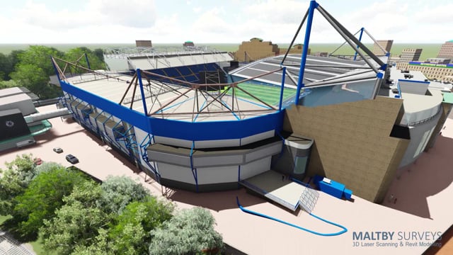 Stamford Bridge, 3d CAD Model