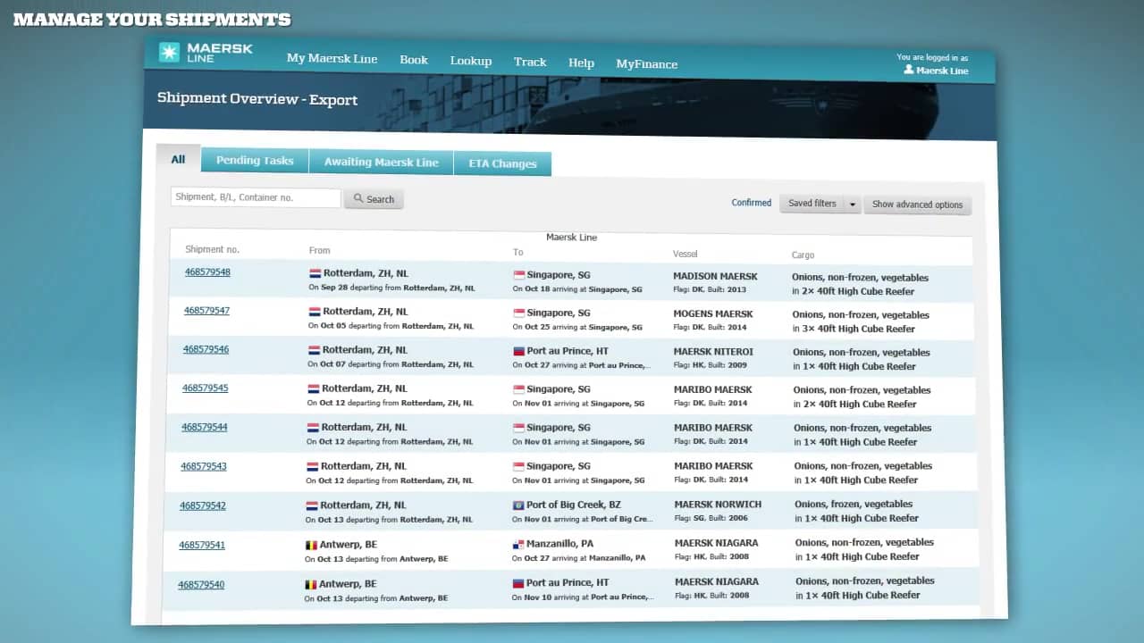 My Maersk Line on Vimeo