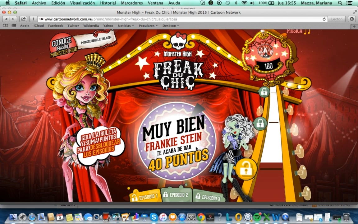 MONSTER HIGH - FREAK DU CHIC - MICROSITE