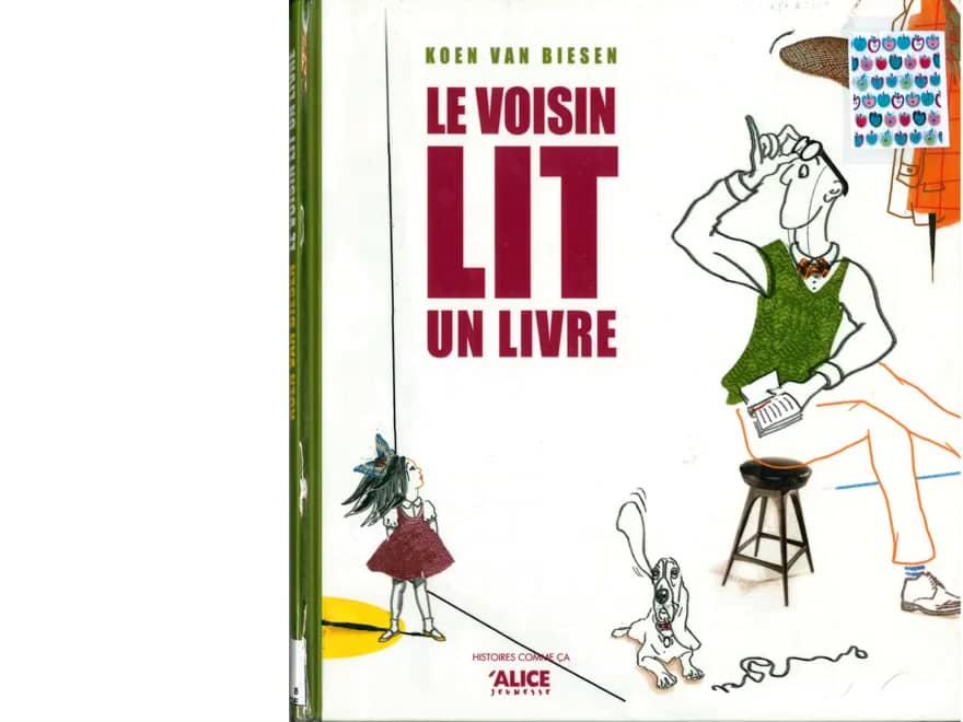 le voisin lit un livre de koen van biesen on Vimeo