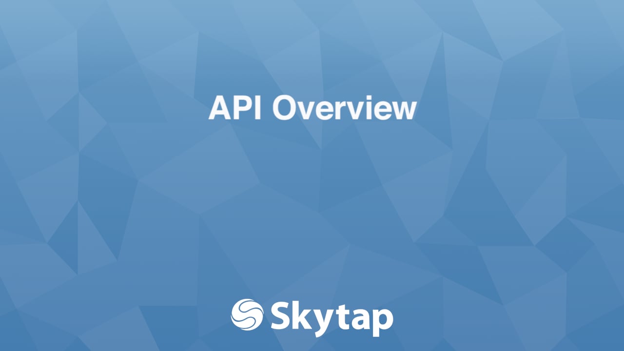API Overview on Vimeo