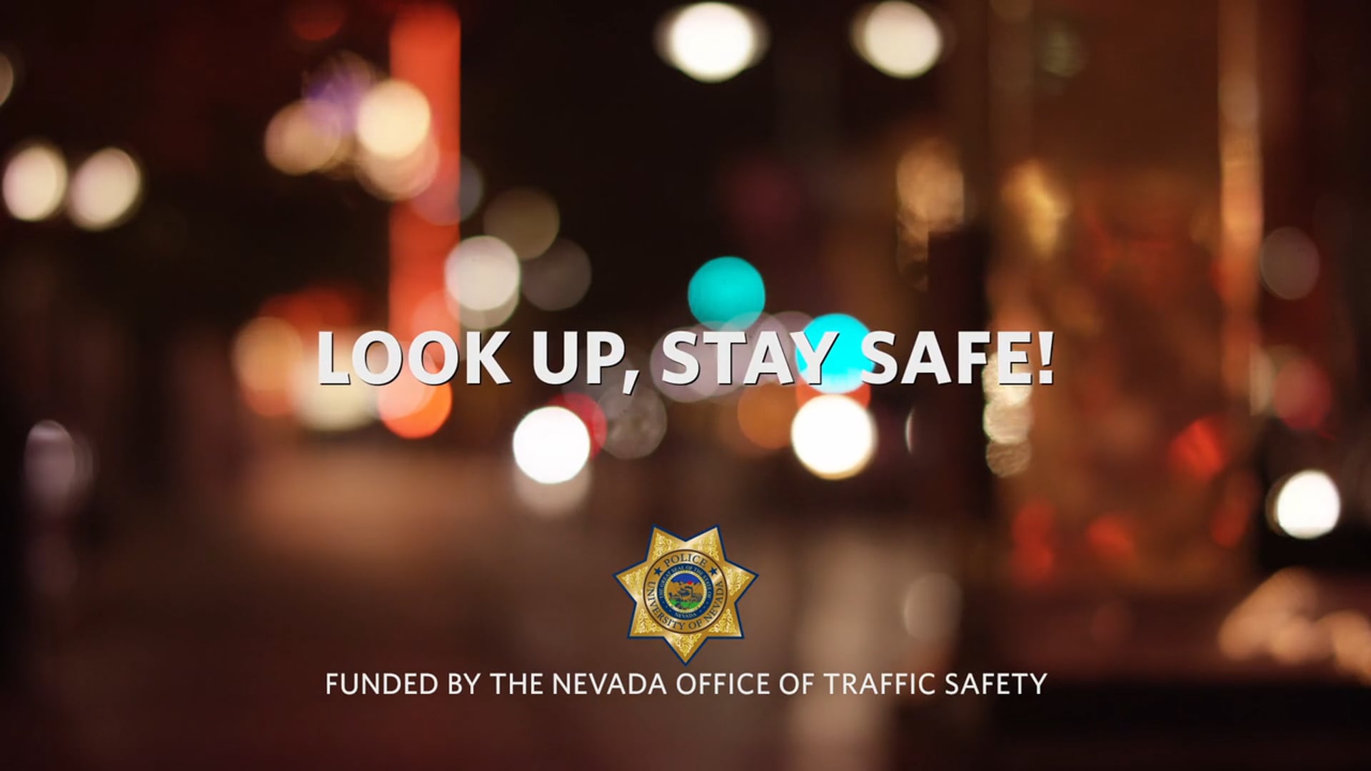 Pedestrian Safety PSA