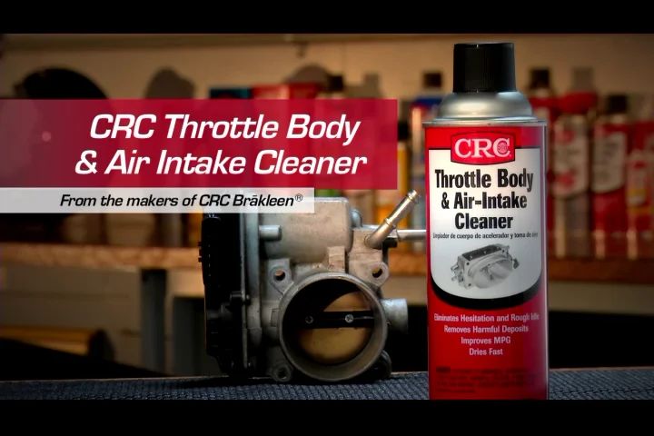 CRC Throttle Body & Air Intake Cleaner Instructional Video 