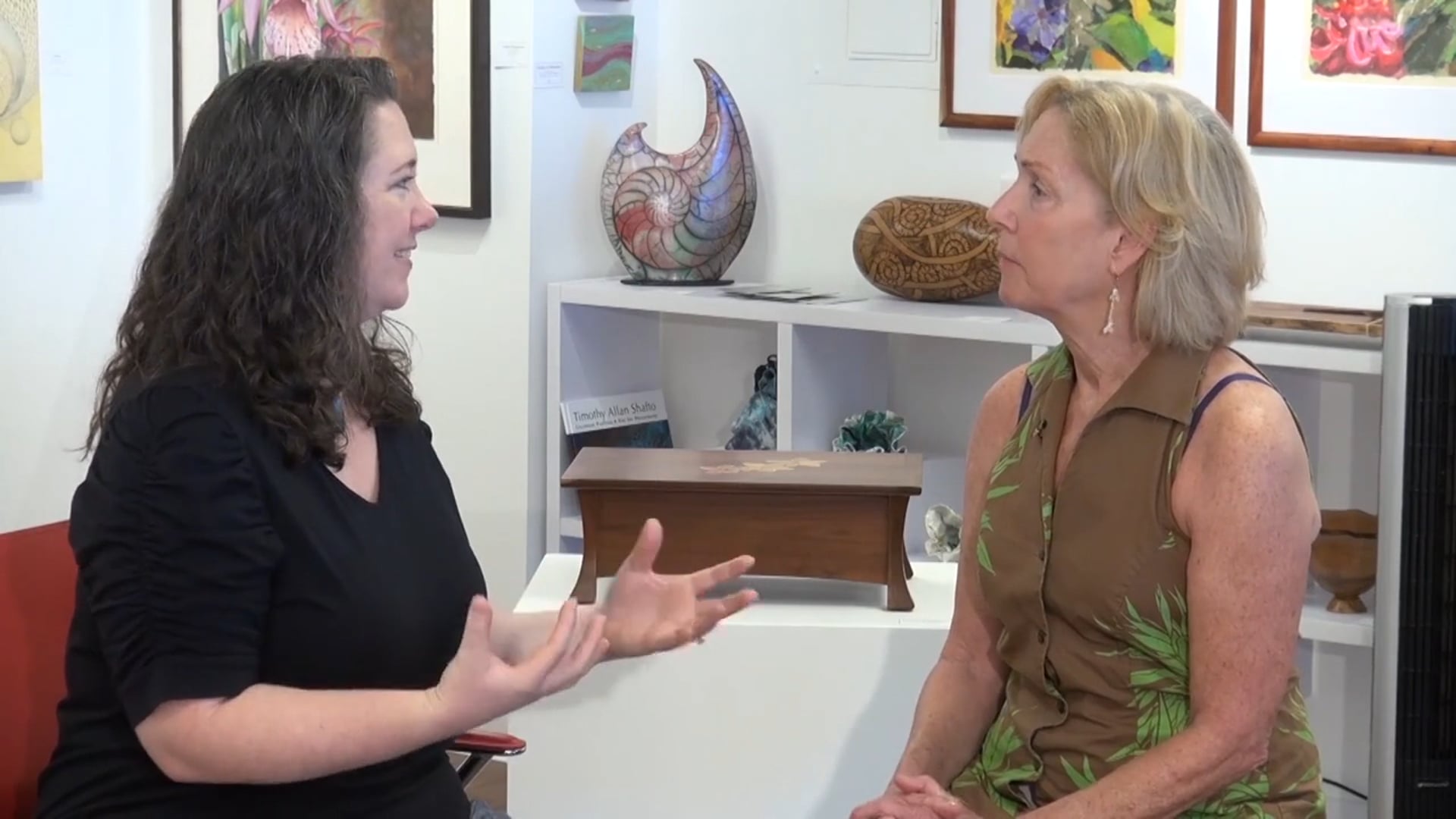 Tiffany's Art Agency - Contemporary Art Talk Story with Cathy Shine