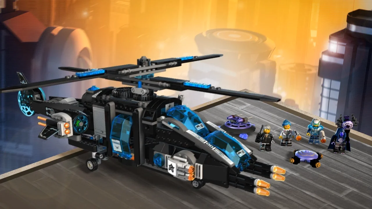 Lego ultra agents sales helicopter