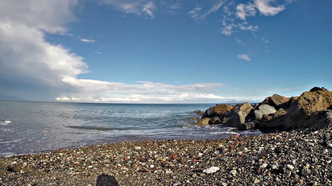 Timelapse video - monolithos Beach - Rainbow | Santorini 2015