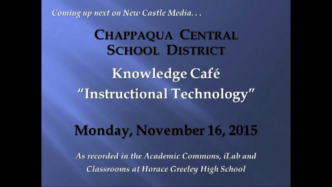 CCSD Knowledge Cafe - Instructional Technology